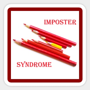 Imposter Syndrome Sticker